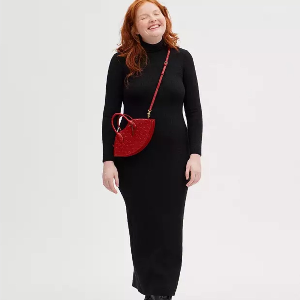 Coach Red Lips Bag. New